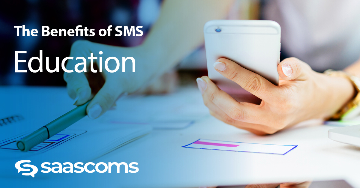 Benefits of SMS in education sector